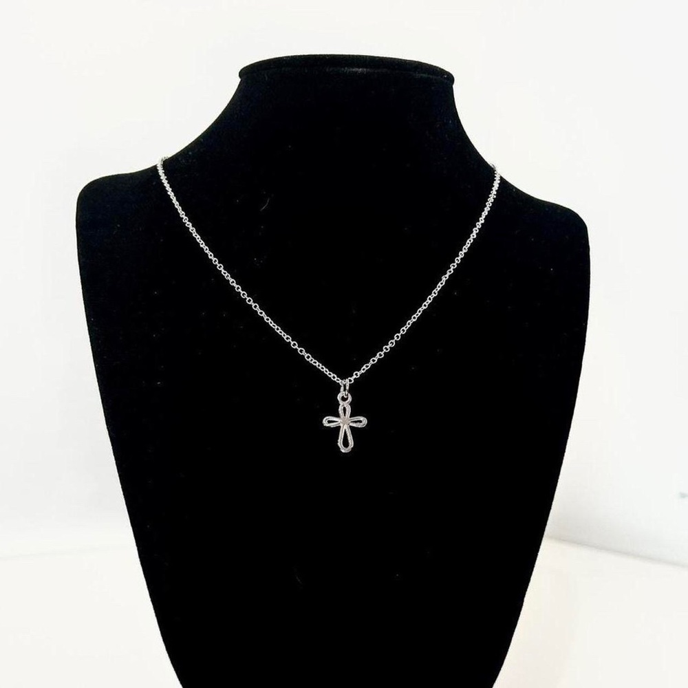 Sterling Silver Cross Necklace